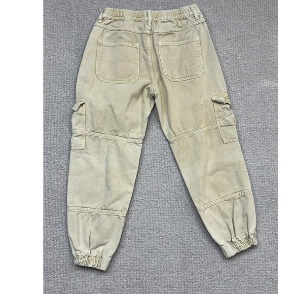 We The Free Women's Cream Cargo Pants Size S #45502 - Picture 2 of 3